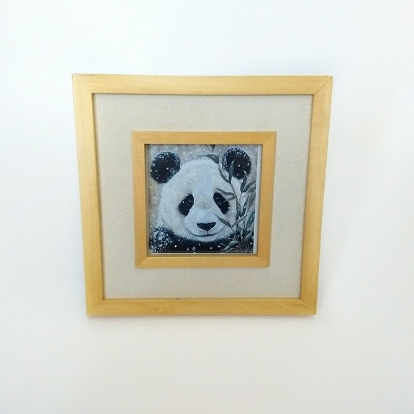 Other - Panda Framed Art